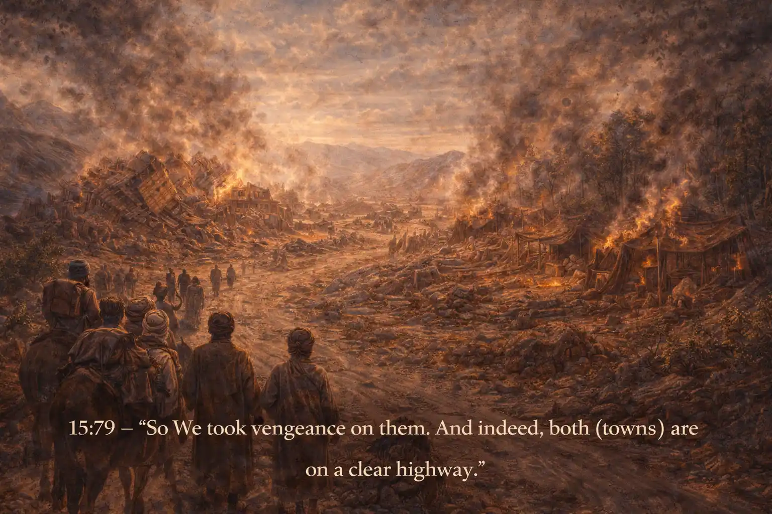 Illustration for Surah Al-Hijr 15:79