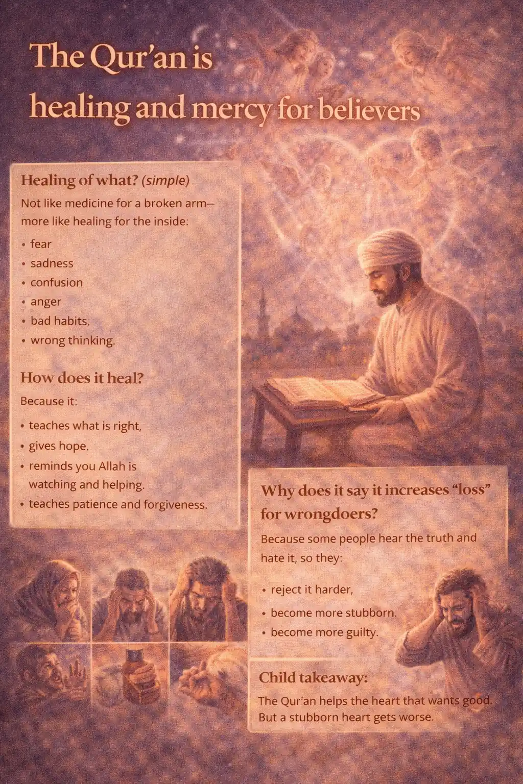 Verse 17:82 illustration