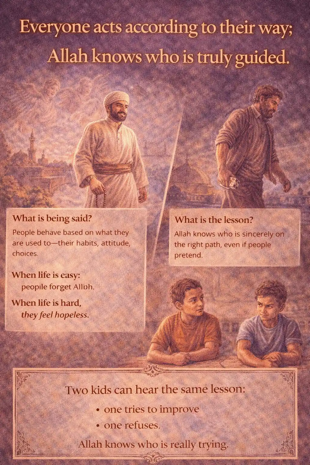 Verse 17:85 illustration