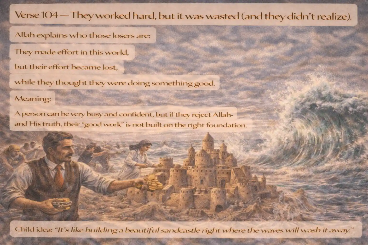 Verse 18:104 illustration