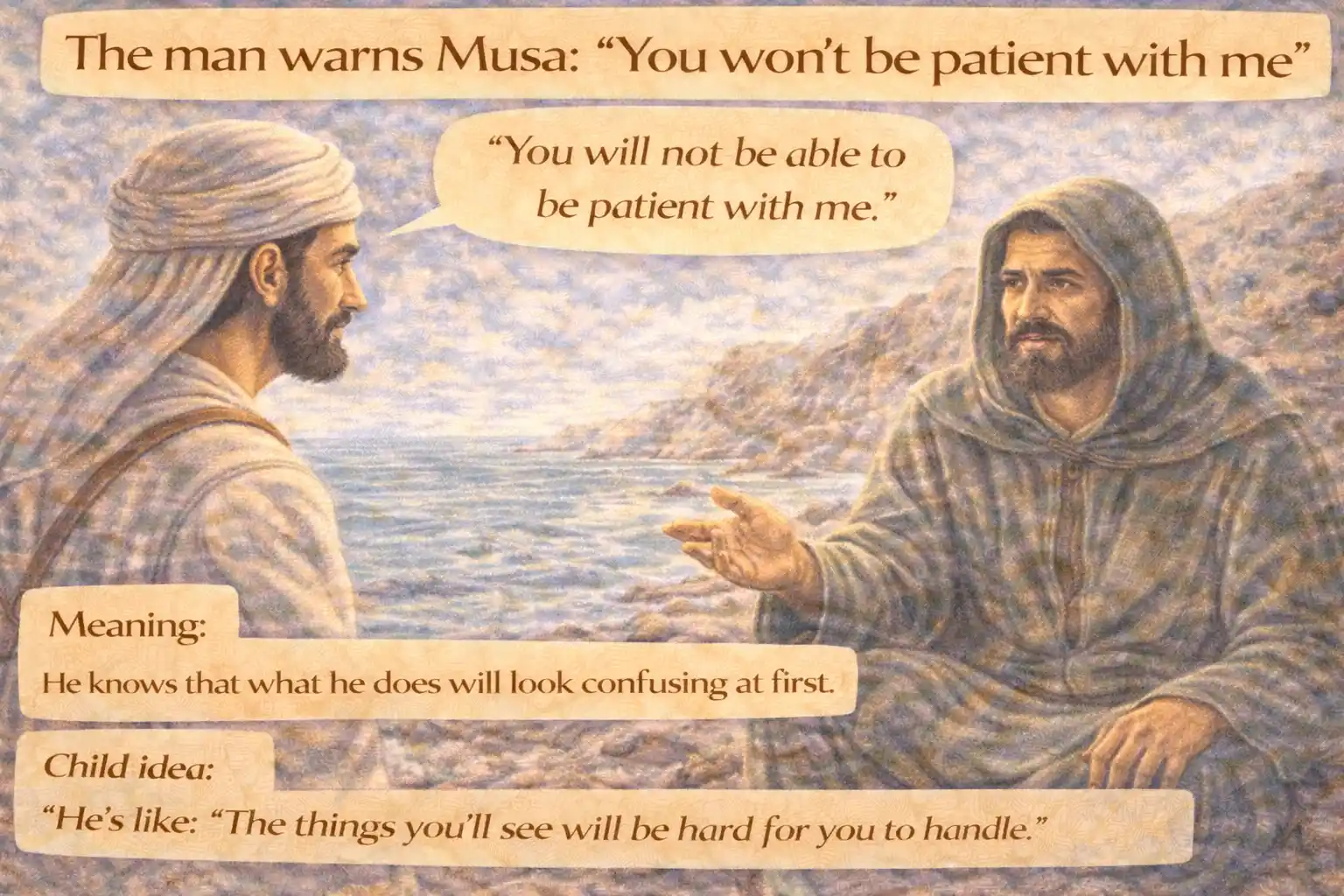 Verse 18:67 illustration