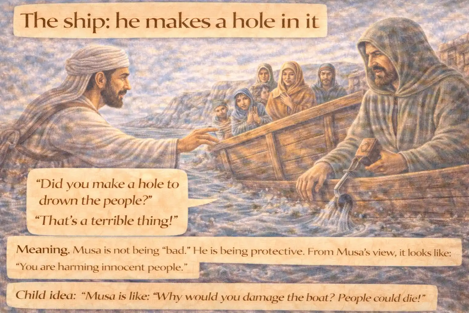 Verse 18:71 illustration