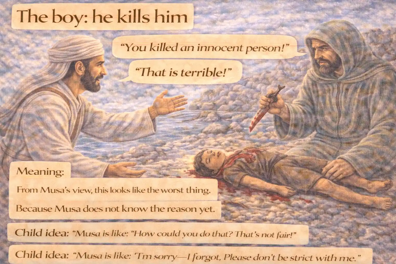 Verse 18:74 illustration