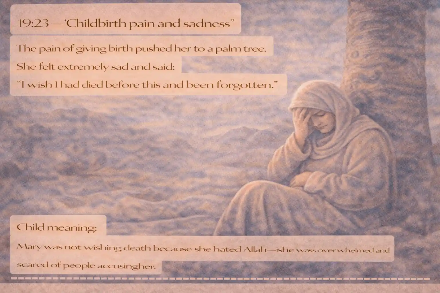 Verse 19:23 illustration