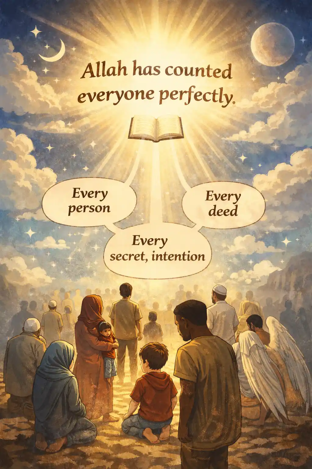 Verse 19:94 illustration