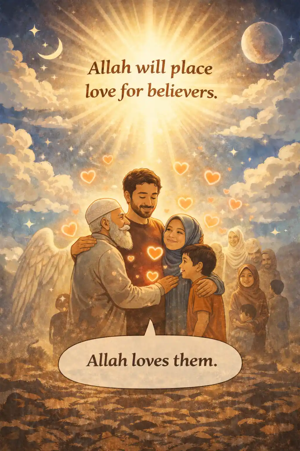 Verse 19:96 illustration