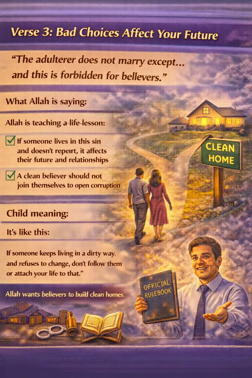 Verse 24:3 illustration