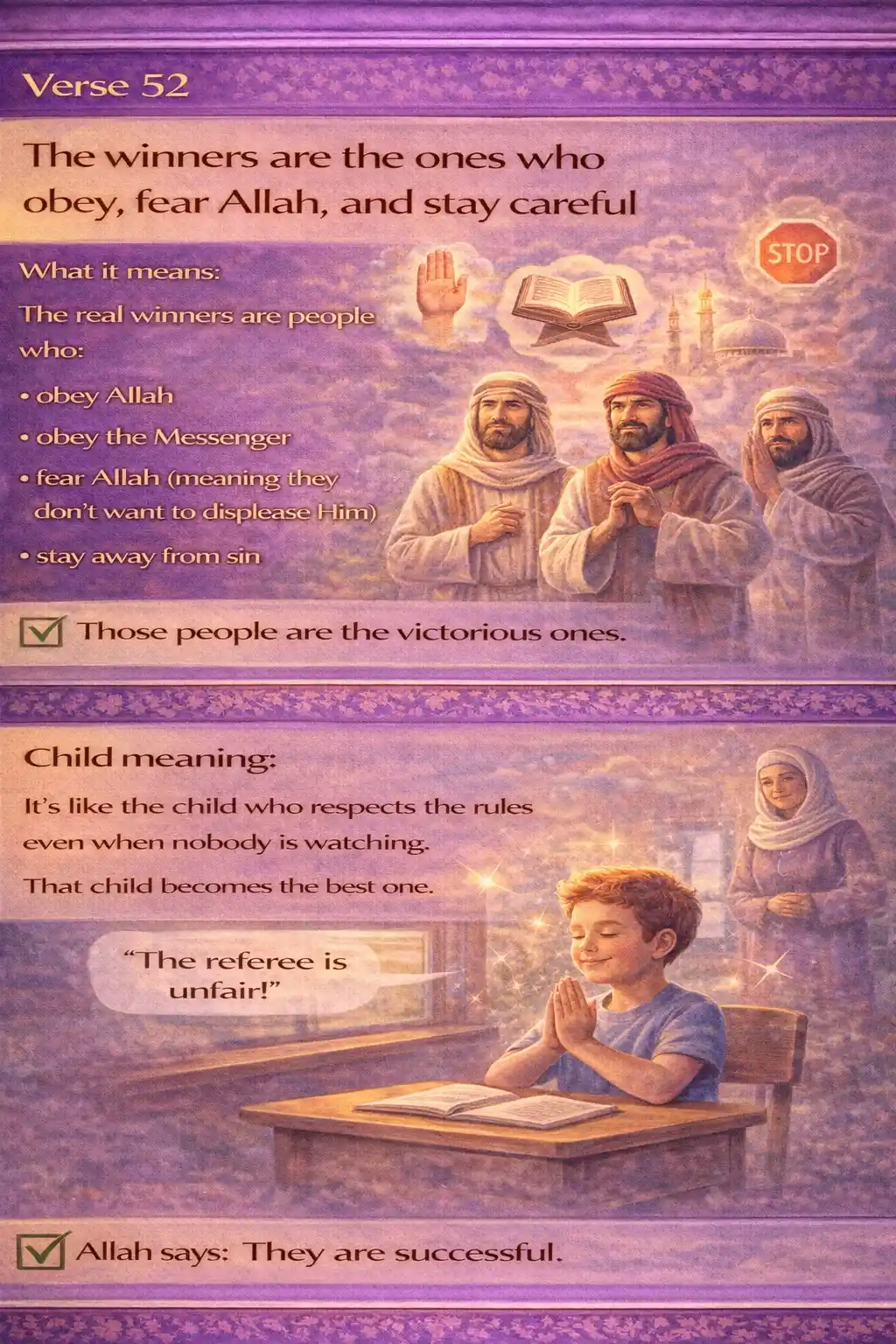 Verse 24:52 illustration