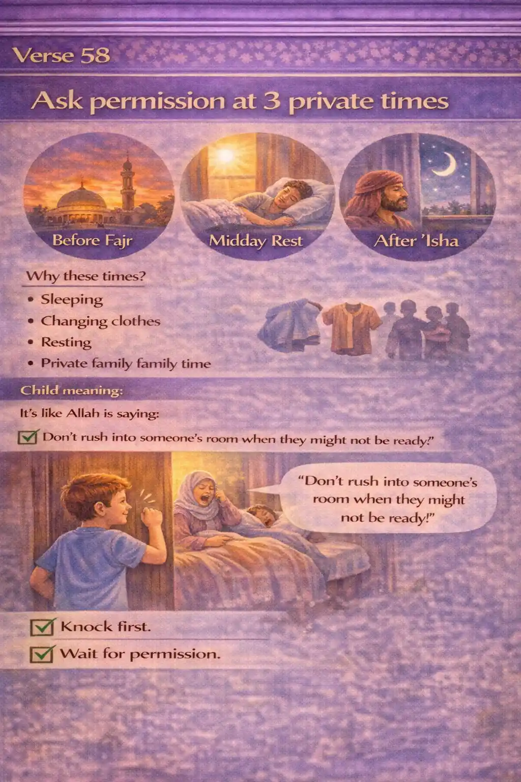Verse 24:58 illustration