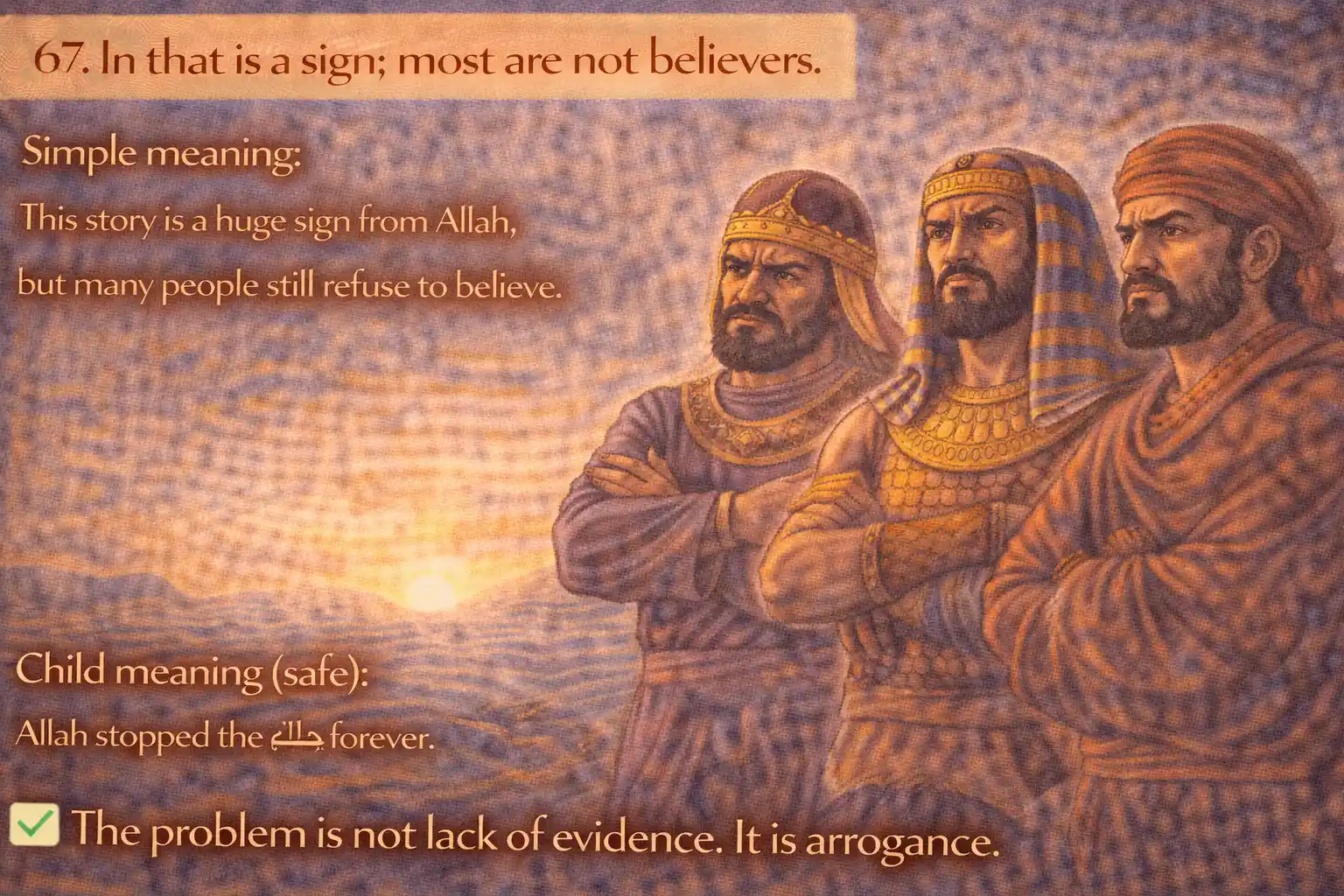 Verse 26:67 illustration