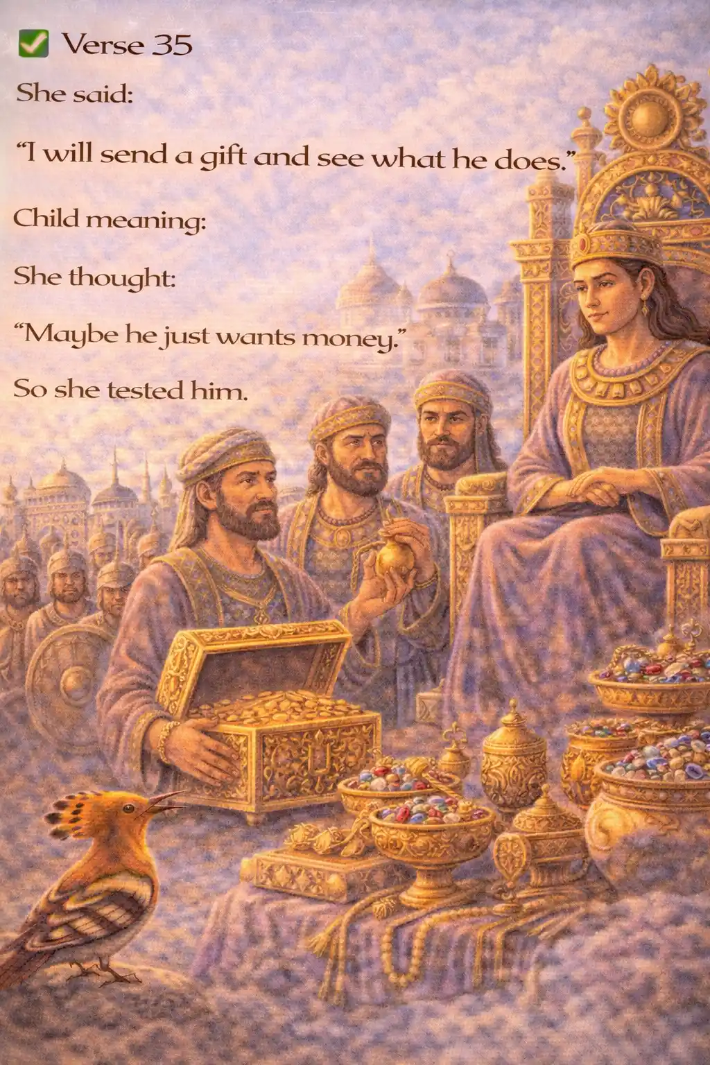 Verse 27:35 illustration