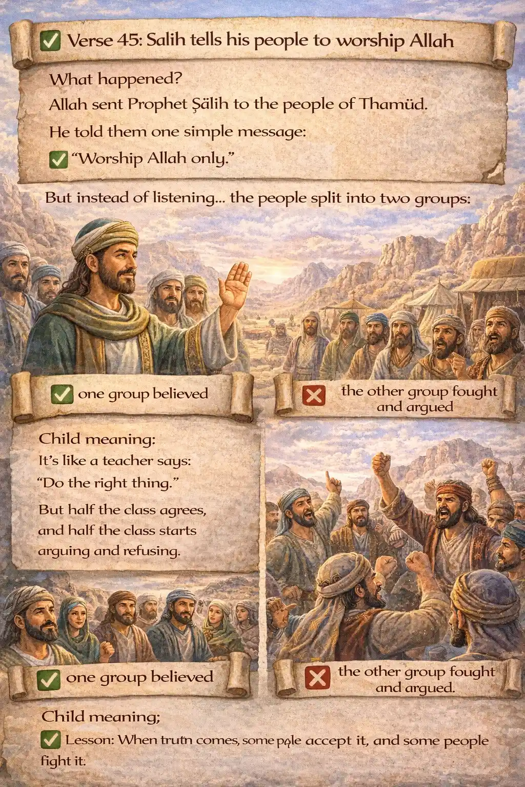 Verse 27:45 illustration