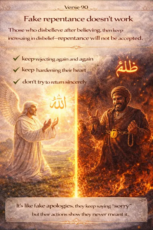 Verse 3:90 illustration