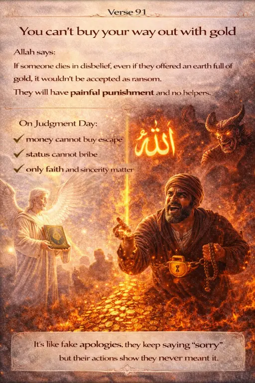 Verse 3:91 illustration