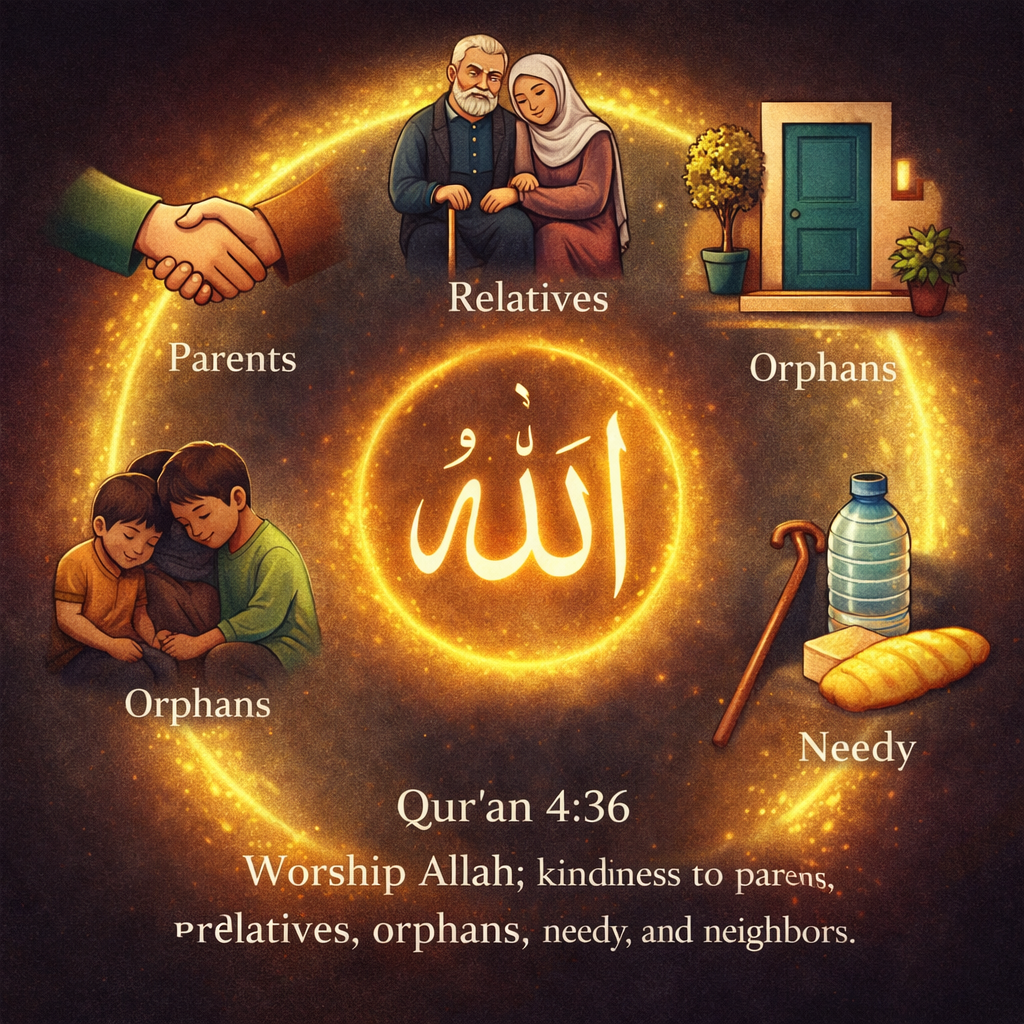 Illustration for Qur’an 4:36